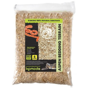 Komodo Aspen Bed 12l - podłoże włókna topoli