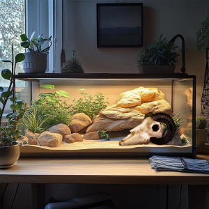 Terrario Ram Skull - czaszka barana do terrarium 19x16x11 cm