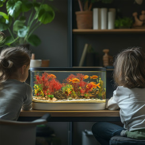 Kruger Meier Plant Garden – Dekoracja roślinna do akwarium 21x8x20 cm